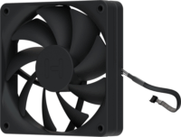 HYTE FA12 120mm PWM Rendszerhűtő ventilátor 4db - Fekete
