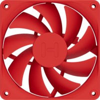 HYTE FA12 120mm PWM Rendszerhűtő ventilátor 4db - Piros