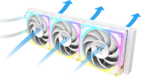 Thermaltake MAGCurve 360 Ultra Snow 360mm ARGB All In One Univerzális CPU Vízhűtés - Fehér