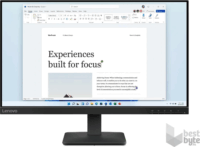 Lenovo 23.8" 64B5KAT1EU S24-4e 16:9 FullHD IPS LED Monitor - Fekete