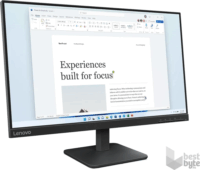 Lenovo 23.8" 64B5KAT1EU S24-4e 16:9 FullHD IPS LED Monitor - Fekete