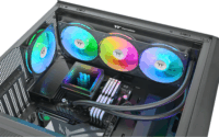 Thermaltake TH360 V3 Sync 360mm ARGB All In One Univerzális CPU Vízhűtés - Fekete