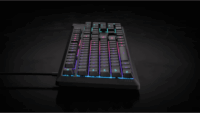 Corsair K55 CORE RGB Vezetékes Gaming Billentyűzet DE - Fekete