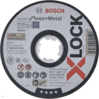 Bosch 2608619260 PRO X-LOCK Rozsdamentes acél és fémvágó korong Ø115 x 22,23 x 1,6mm