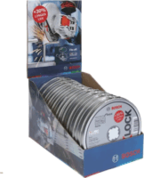 Bosch 2608619267 PRO X-LOCK Rozsdamentes acél és fémvágó korong Ø125 x 22,23 x 1mm (10db/csomag)