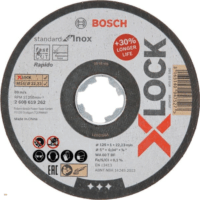 Bosch 2608619262 PRO X-LOCK Rozsdamentes acél és fémvágó korong Ø125 x 22,23 x 1mm