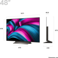 LG 48" OLED48C5ELB.AEUD 16:9 4K UltraHD OLED Smart TV