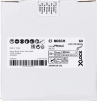 Bosch PRO R574 X-LOCK Szálas csiszolótárcsa Ø125 x 22,23mm K60