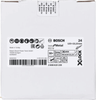 Bosch PRO R574 X-LOCK Szálas csiszolótárcsa Ø125 x 22,23mm K24