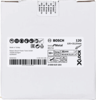 Bosch PRO R574 X-LOCK Szálas csiszolótárcsa Ø125 x 22,23mm K120