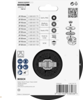 Bosch 2608601712 PRO Csiszolótányér X-LOCK sarokcsiszolóhoz Ø 115mm