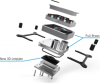 Alphacool Core 1 Aurora Univerzális CPU Vízhűtő Blokk - Fekete