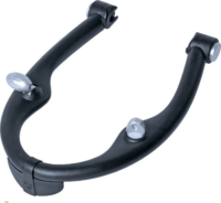 BIG 800056442 BC-Premium Tolórúd Teleszkópos nyéllel - Fekete/Fehér