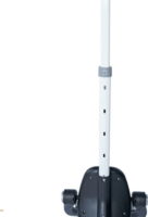 BIG 800056442 BC-Premium Tolórúd Teleszkópos nyéllel - Fekete/Fehér