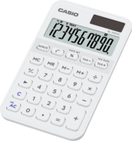 Casio SL-310YC-WE Elem / Napelem 10 Digit Asztali Számológép - Fehér