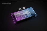 Alphacool Core RX 9070 XT Hellhound + Pure VGA Vízhűtő Blokk