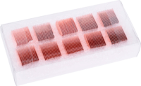 Alphacool GPU RAM Copper 14×14 mm Passzív Hűtőbordakészlet (10db)