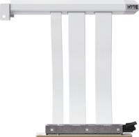 HYTE Hyper Riser PCIe 5.0 x16 Riser Hosszabbítókábel 20cm - Fehér