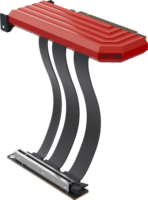 HYTE Hyper Riser PCIe 5.0 x16 Riser Hosszabbítókábel 20cm - Piros