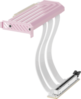 HYTE Hyper Riser PCIe 5.0 x16 Riser Hosszabbítókábel 20cm - Rózsaszín