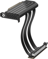 HYTE Hyper Riser PCIe 5.0 x16 Riser Hosszabbítókábel 20cm - Fekete