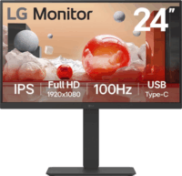 LG 23.8" 24BA750-B 16:9 FullHD IPS LED Monitor - Fekete