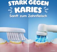 Braun Oral-B Vitality Pro 103 Pro Forgó-Oscilláló Elektromos Gyermek Fogkefe - Jégvarázs mintás