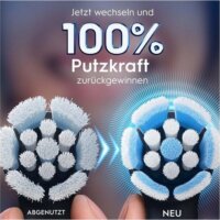Braun Oral-B iO Gentle Cleansing Elektromos fogkefe Pótfej - Fekete (4db)