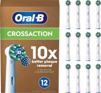 Braun Oral-B Pro CrossAction Elektromos fogkefe Pótfej - Fehér (12db)