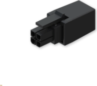 Teltonika PR4MK04K 4-PIN csatlakozó érintkezőkapcsokkal - Fekete