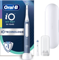 Braun Oral-B iO My Way Okos Forgó-Oscilláló Elektromos Fogkefe - Szürke / Fehér