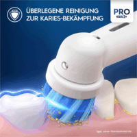 Braun Oral-B Pro Kids Elektromos fogkefe Pótfej - Jégvarázs mintás (4db)