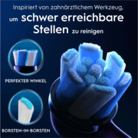 Braun Oral-B iO Ultimative Reinigung Elektromos fogkefe Pótfej - Fekete (2db)
