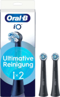 Braun Oral-B iO Ultimative Reinigung Elektromos fogkefe Pótfej - Fekete (2db)