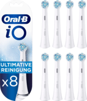 Braun Oral-B iO Ultimative Reinigung Elektromos fogkefe Pótfej - Fehér (8db)