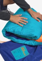 Jack Wolfskin Grow Up Moonrise Bal cipzáras Gyerek Hálózsák 190 x 70 cm (5 / 25°C) - Kék