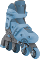Globber Állítható Egysoros Görkorcsolya 26-29 Méret - Kék