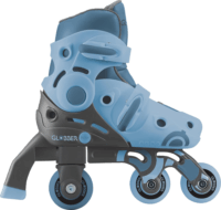 Globber Állítható Egysoros Görkorcsolya 26-29 Méret - Kék