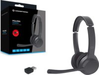 Conceptronic POLONA04BA Bluetooth Sztereo Headset - Fekete