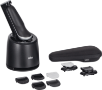 Braun Series 6 62-S7650cc Vezeték nélküli Akkus Nedves-Száraz Borotva és Szakállnyíró - Fekete / Ezüst