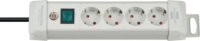 Brennenstuhl Premium-Line 230V Hálózati elosztó 4 aljzatos 1.8m - Fehér