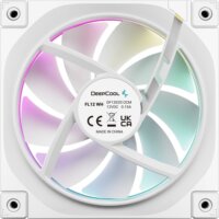 DeepCool FL12 120mm PWM RGB Rendszerhűtő ventilátor 3db - Fehér