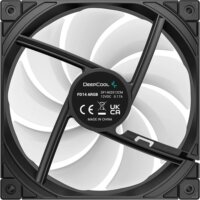 DeepCool FD14 ARGB 140mm PWM ARGB LED Rendszerhűtő ventilátor - Fekete