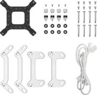 DeepCool LQ240 WH 240mm RGB LED Univerzális CPU Vízhűtés - Fehér