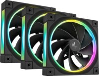 DeepCool FL12R 120mm PWM RGB Rendszerhűtő ventilátor 3db - Fekete