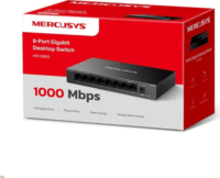 Mercusys MS108GS Fémházas 8-port Asztali Switch