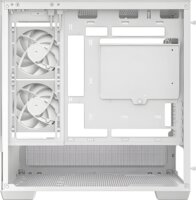 DeepCool CG380 3F Midi Torony Számítógépház + 3db 120mm ventilátor - Fehér