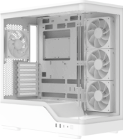 AeroCool P500A ARGB Midi Torony Számítógépház - Fehér