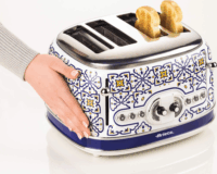 Ariete 0156CA Capri 4 szeletes kenyérpirító 1630W - Mintás