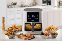 Ariete 4630W AirFryer Forrólevegős sütő 9L 1500 Watt - Fehér